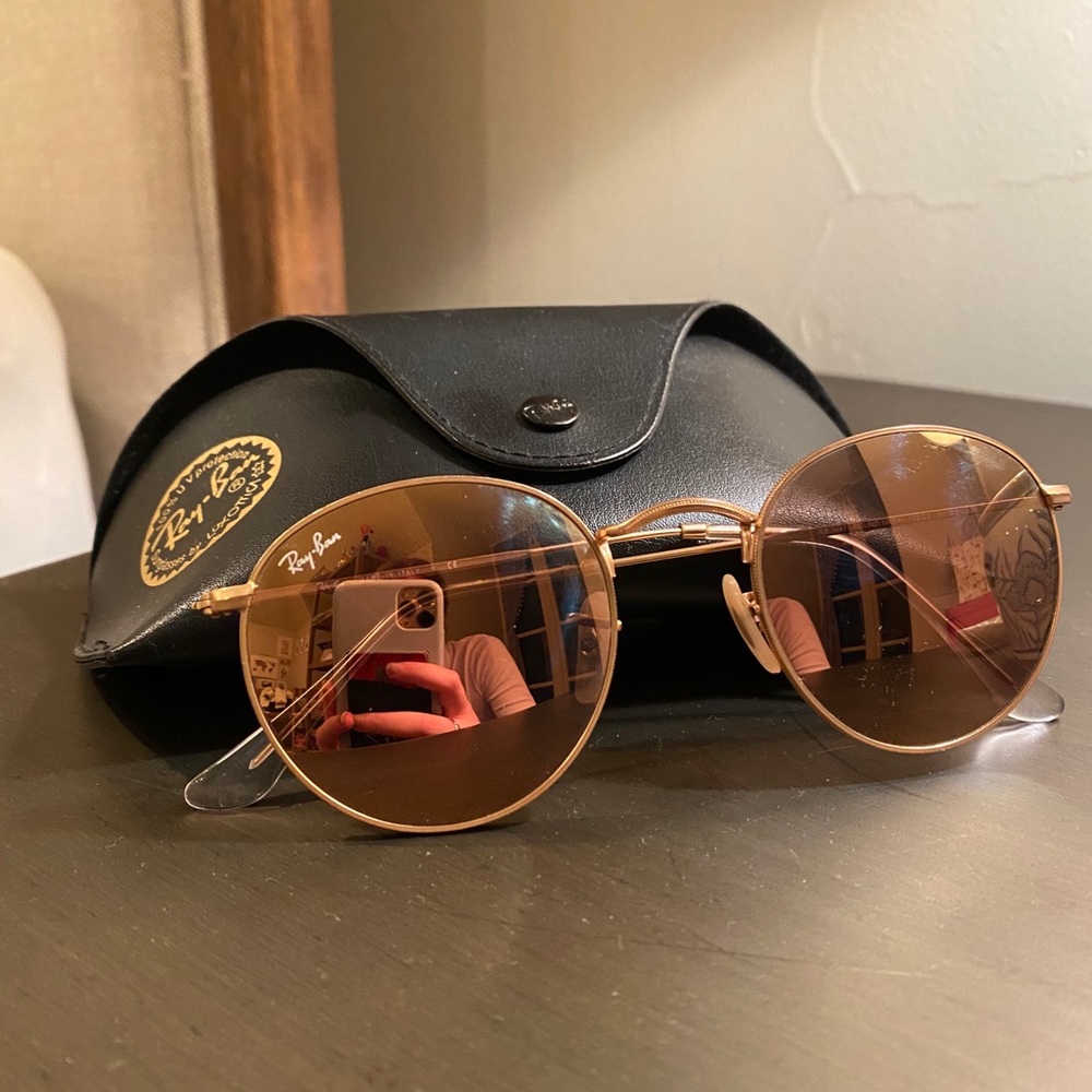 Ray Ban Circle Glasses